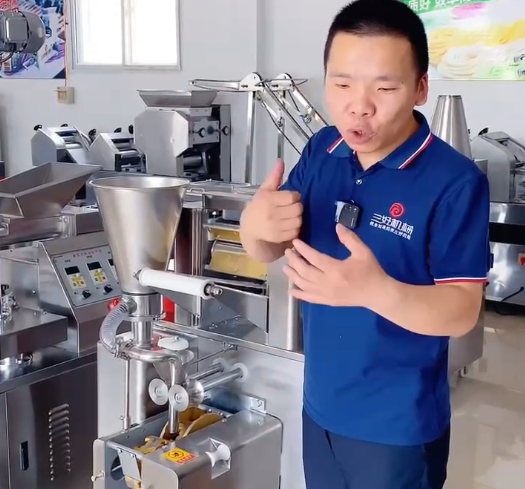 新款仿手工包子饺子一体机